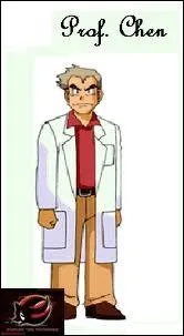 Voici un personnage trs connu, il s'agit du fabuleux prof. Chen. Tout le monde le connat, mais quel est son prnom ?