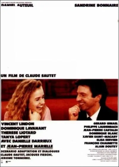 Ralis en 1987 par Claude Sautet , c'est l'affiche de ...