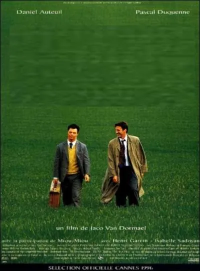 Ralis en 1996 par Jaco Van Dormael , c'est l'affiche de ...