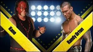 Quel est le vainqueur entre Randy Orton et Kane dans un match simple ?