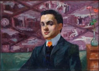 Quel est l'auteur de ce portrait (prsum) de Raoul Dufy en 1905 ?