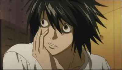 Episode 20 : Aprs sa discussion avec Misa, L dit que l'amour qu'elle porte  Light force le respect, elle lui donne alors un petit baiser sur la joue. Que dit-il en se caressant la joue ?