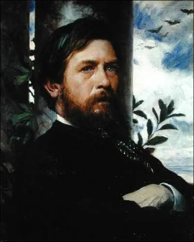 Quel est l'auteur de ce portrait d'Arnold Bcklin ?