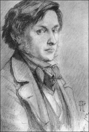Quel peintre prraphalite a ralis ce portrait de Ford Madox Brown en 1852 ?