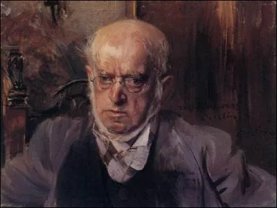 Qui a peint ce portrait d'Adolph von Menzel ?