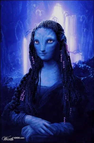 Mona Lisa dans le film...