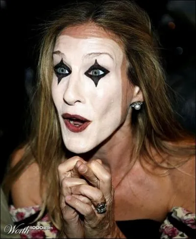 Carrie Bradshaw dans Sex and the City.