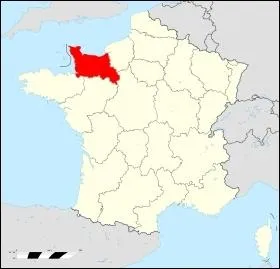 La Manche, L'Orne, et le Calvados composent la rgion...