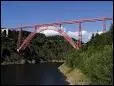 Quel cours d'eau est enjamb par le viaduc de Garabit (Cantal), construit par Eiffel ?