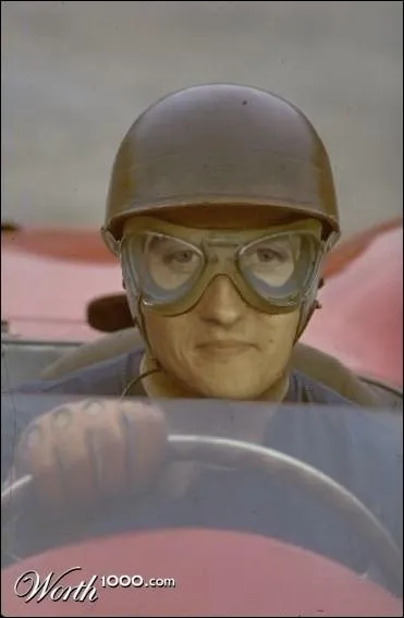 Imaginez-le sur le circuit du Mans, en 1957 !