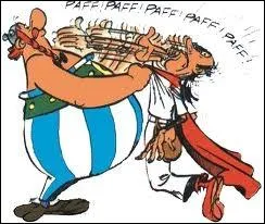 Oblix est le roi des claques. Dans quel album peut-on voir cette scne ?