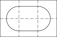 Lequel de ces adjectifs est le plus appropri pour dsigner la forme d'une piste d'athltisme ?