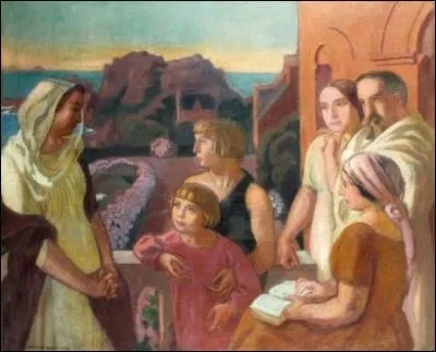 De qui est  Le peintre et sa famille  Silencio, 1923  ?