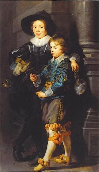 Qui a peint ses fils Albert et Nicolas ?