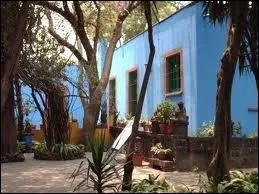 A qui appartenait cette maison bleue situe au Mexique ?