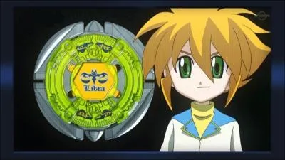 Quel est le nom complet du blader et de sa toupie ?