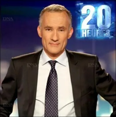 Il est le nouveau prsentateur titulaire du Journal Tlvis de 20 heures sur TF1 :
