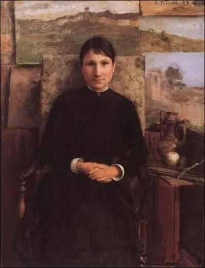 Voil Portrait de Madame Petitjean (1883), une toile de :