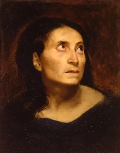 Tte de vieille femme (1824) par :