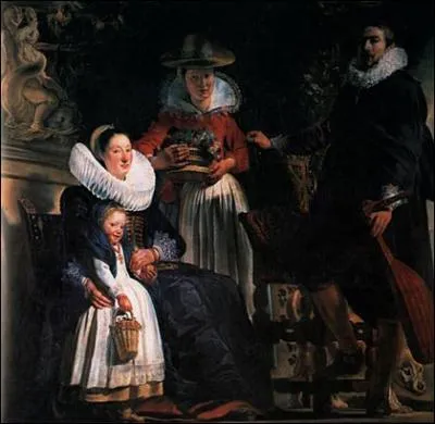 La famille de l'artiste, vers 1620-1622