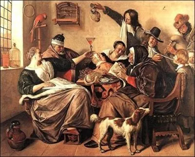 La famille de l'artiste, 1665