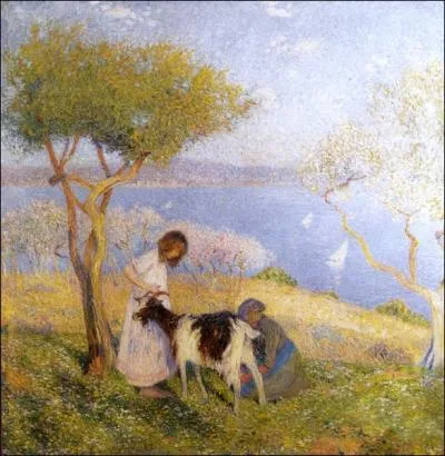 Qui a peint  La chvre  ?