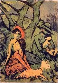 Qui a peint  Camp gitan avec chvre  ?