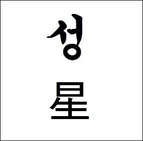 Quelle est la signification du hanja  seong  ?