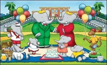 Comment s'appellent les trois enfants de Babar ?