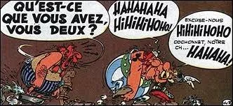 Astrix et Oblix ne peuvent pas s'empcher de se moquer du surnom de leur chef, qui est  Cochonnet . De quel album est tire cette scne ?