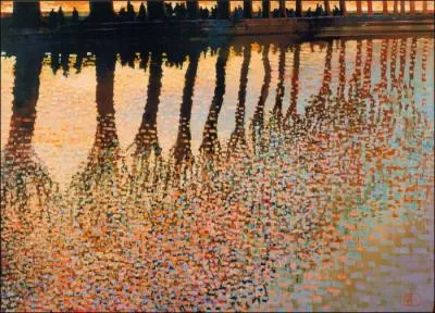 Rencontre prs du lac