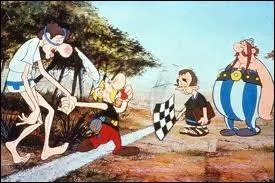 Dans quel album voit-on cette scne dans laquelle Astrix tient Mrinos par la main ?