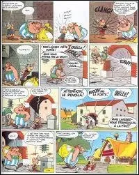 Astrix est emprisonn  Divodurum ( Metz ). Il sera dlivr par Oblix. O pouvez-vous voir cette scne ?