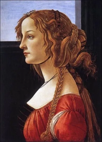 Portrait de Simonetta Vespucci