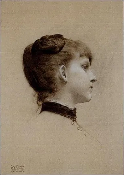 Jeune femme de profil, 1887