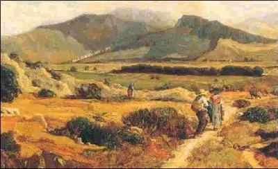 Quel peintre paysagiste n  Villars(Vaucluse) est l'auteur de la toile  Les collines d'Allauch  ?