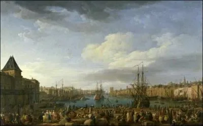 Quel peintre de marine n  Avignon en 1714 a reprsent  Le port de Marseille  ?