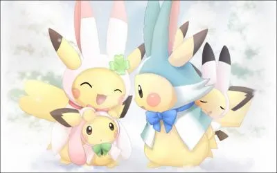 Et pour finir cette saison, que porte la Pikachu-femme sur son oreille ?