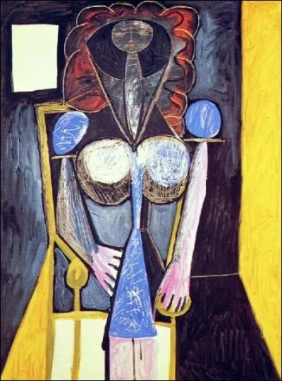 La femme dans un fauteuil