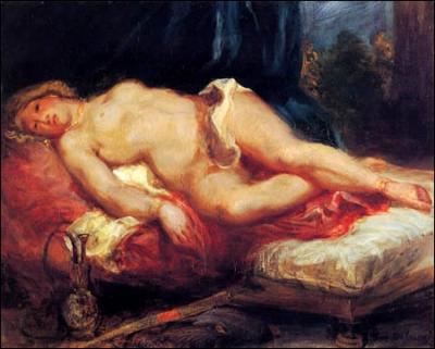 Odalisque sur un divan, 1828