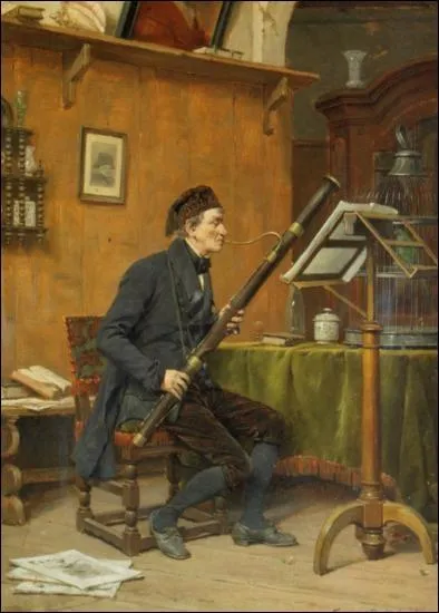 Le joueur de Basson, 1886
