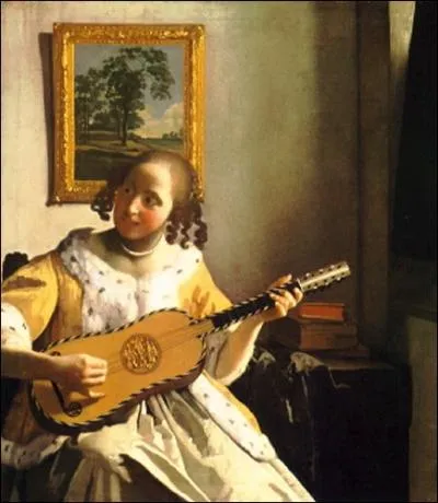 La joueuse de guitare (vers 1672)