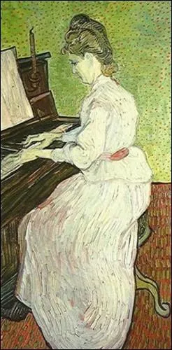 Mademoiselle Gachet au piano, juin 1890