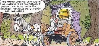 Dans quel album Panoramix le druide gagne-t-il une marmite d'or ?