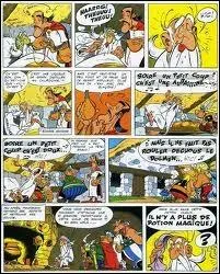 Panoramix a eu une attaque car Epidemais a oublier de lui ramener de l'huile de roche. O voit-on cette scne ?