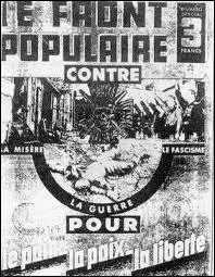 En 1936, un parti politique arrive au pouvoir; qu'instaure t-il ?