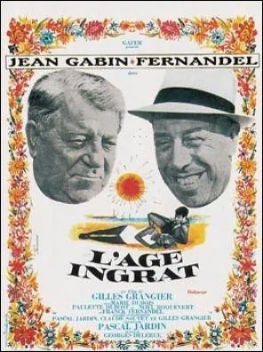 Qui incarnait-il dans  L'ge ingrat  ?