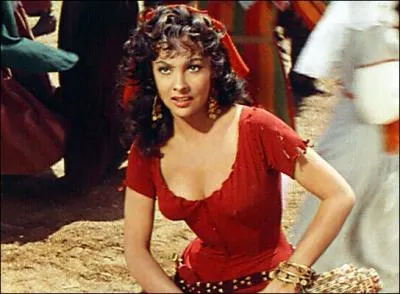 Notre-Dame de Paris (film, 1956) avec Anthony Quinn , Esmralda est interprte par :
