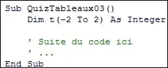 Cet exemple de code...