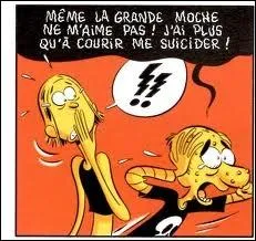 Qui est amoureux de la brune et qui croit sortir avec elle ?